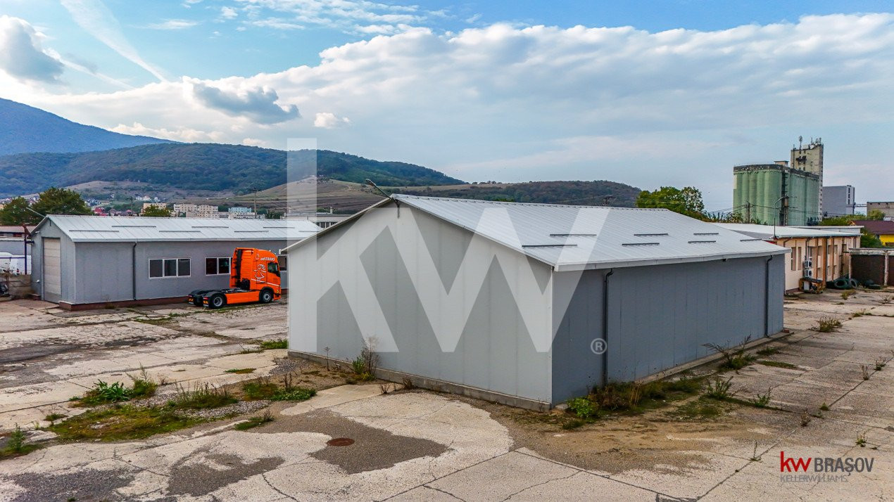 Hală industrială de închiriat , 280 mp hala si anexe+60mp Birou, centura Codlea