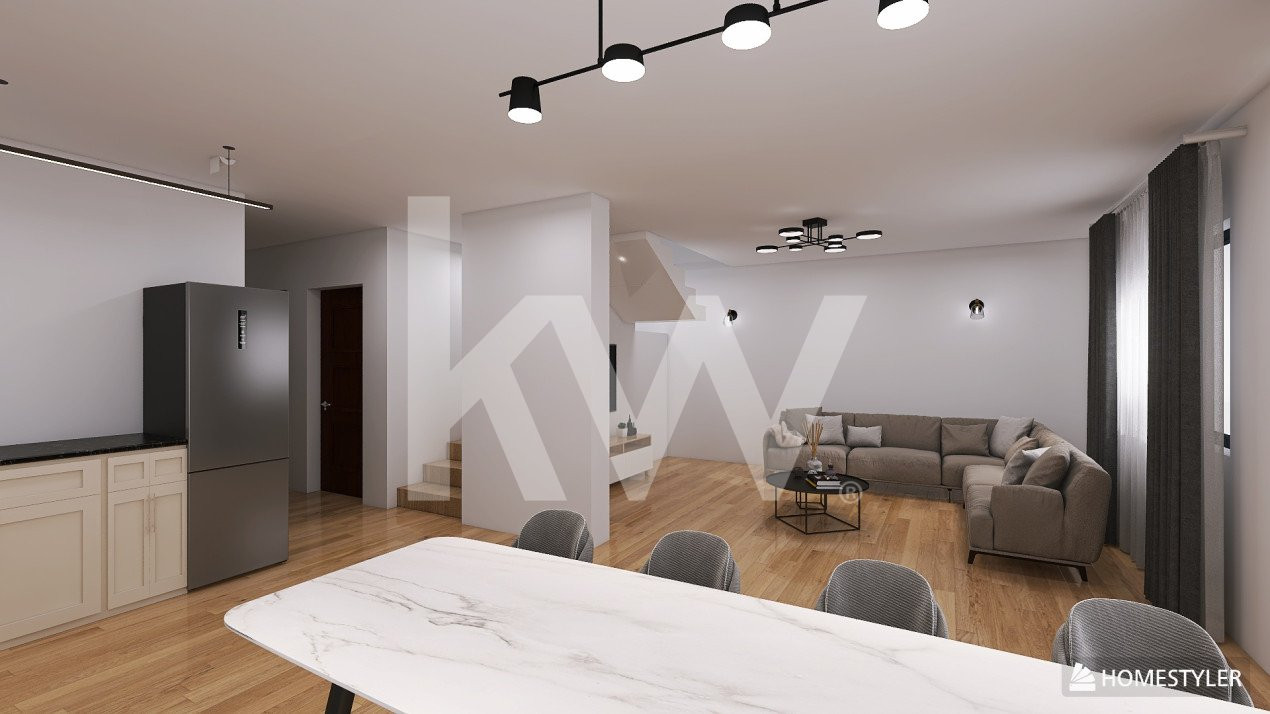Casă inteligentă cu design modern și spațiu generos, COMISION 0%