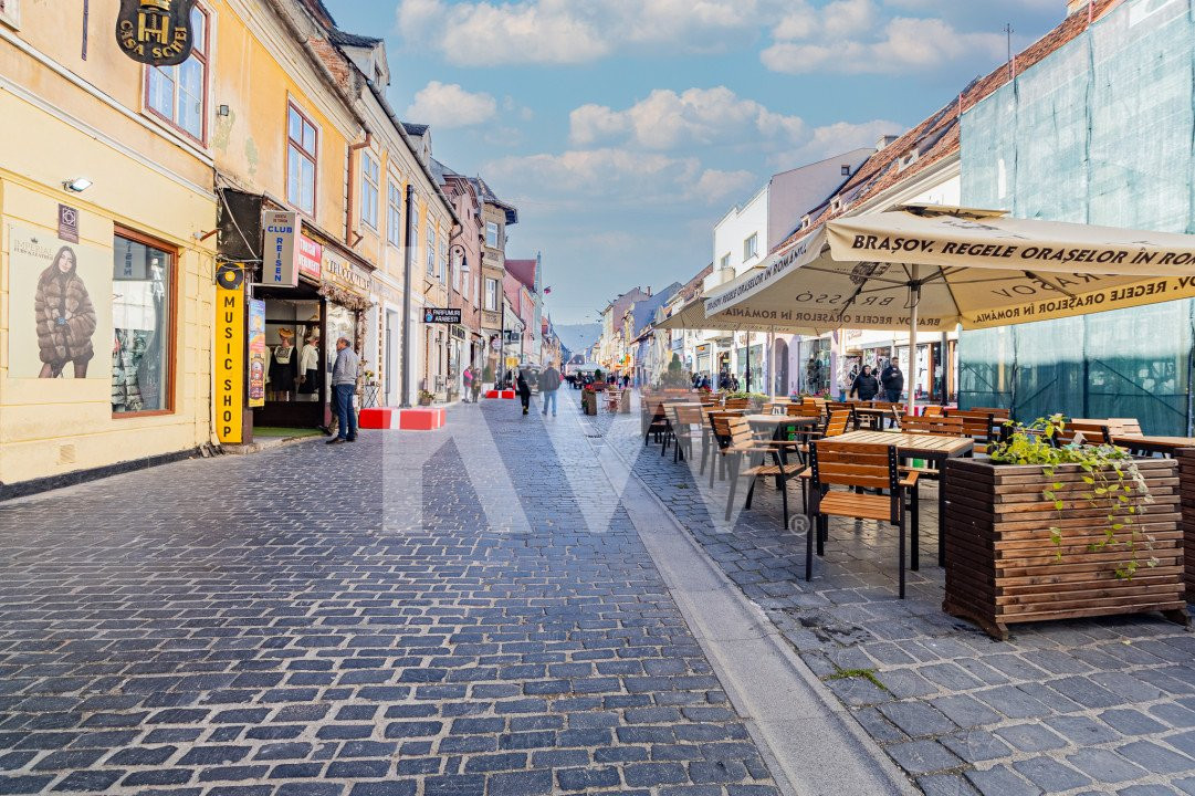 Spațiu Comercial de Închiriat pe Strada Republicii Brasov! Flux intens!