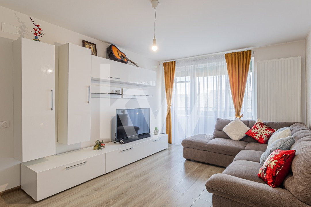Apartament mobilat utilat, 2,5 camere, loc parcare, Urban, zona Coresi Mall