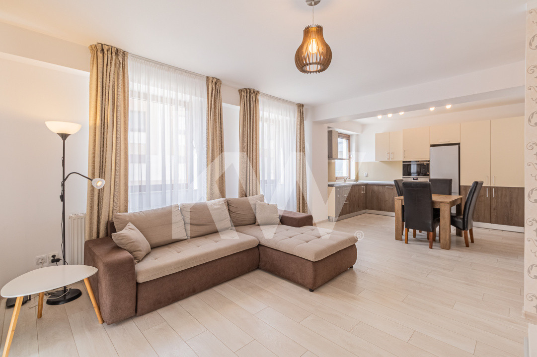 Apartament cu 2 camere, mobilat și utilat, în Seasons Residence – Drumul Poienii