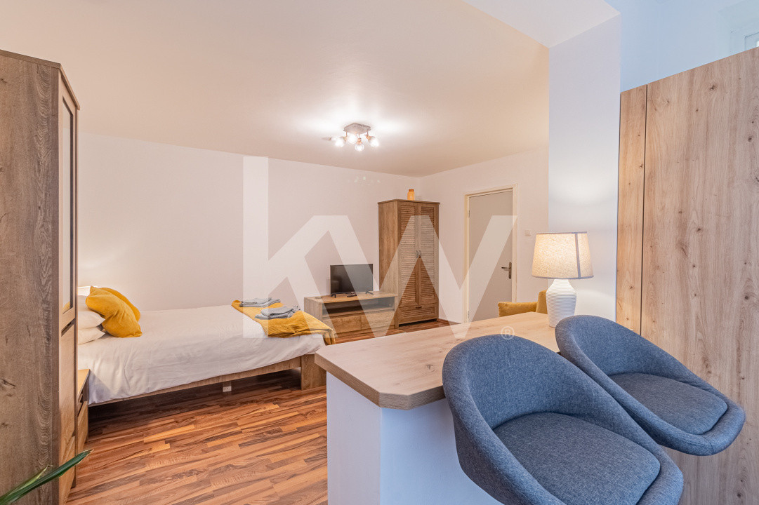 Garsonieră Premium cu Balcon, 42 mp utili – Bdul Victoriei