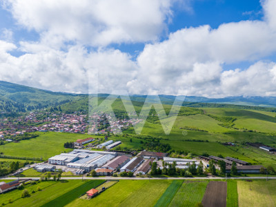 Parc hale industriale front stradal la DJ, 3,2 ha, Teliu, Brașov/Sfantu Gh. 