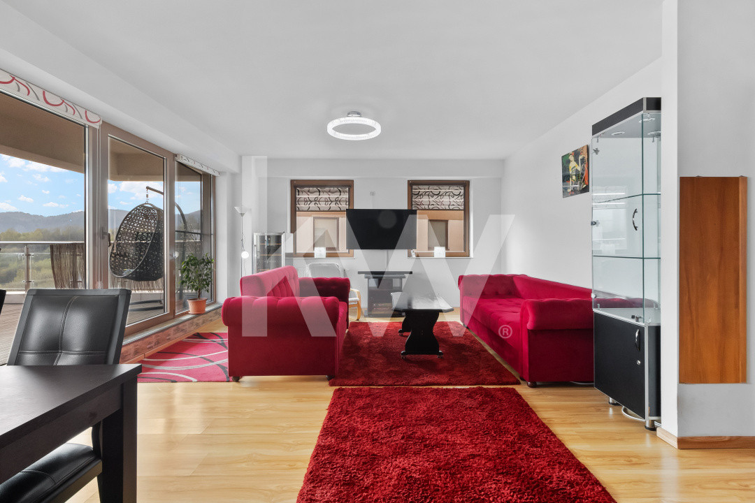 EXCLUSIVITATE – Apartament cu 3 camere și terasă panoramică în Seasons Residence