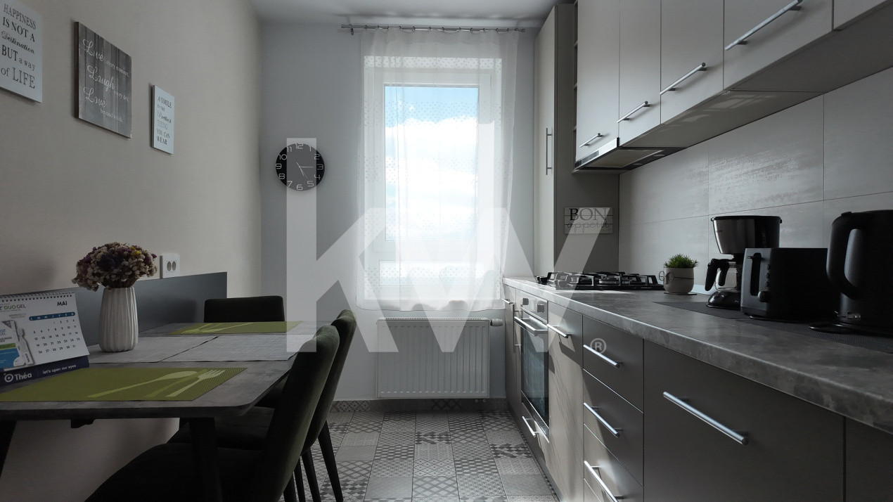 REZERVAT - Închiriere apartament cu 2 camere, modern și complet mobilat
