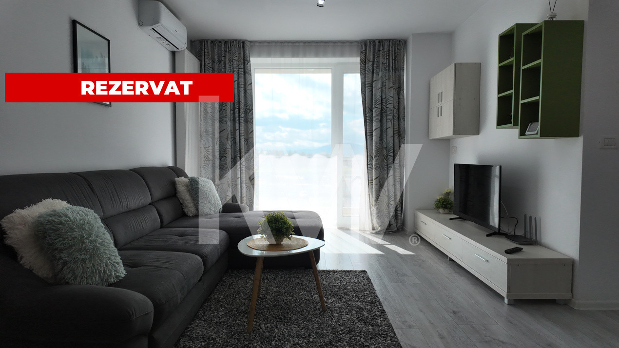 REZERVAT - Închiriere apartament cu 2 camere, modern și complet mobilat