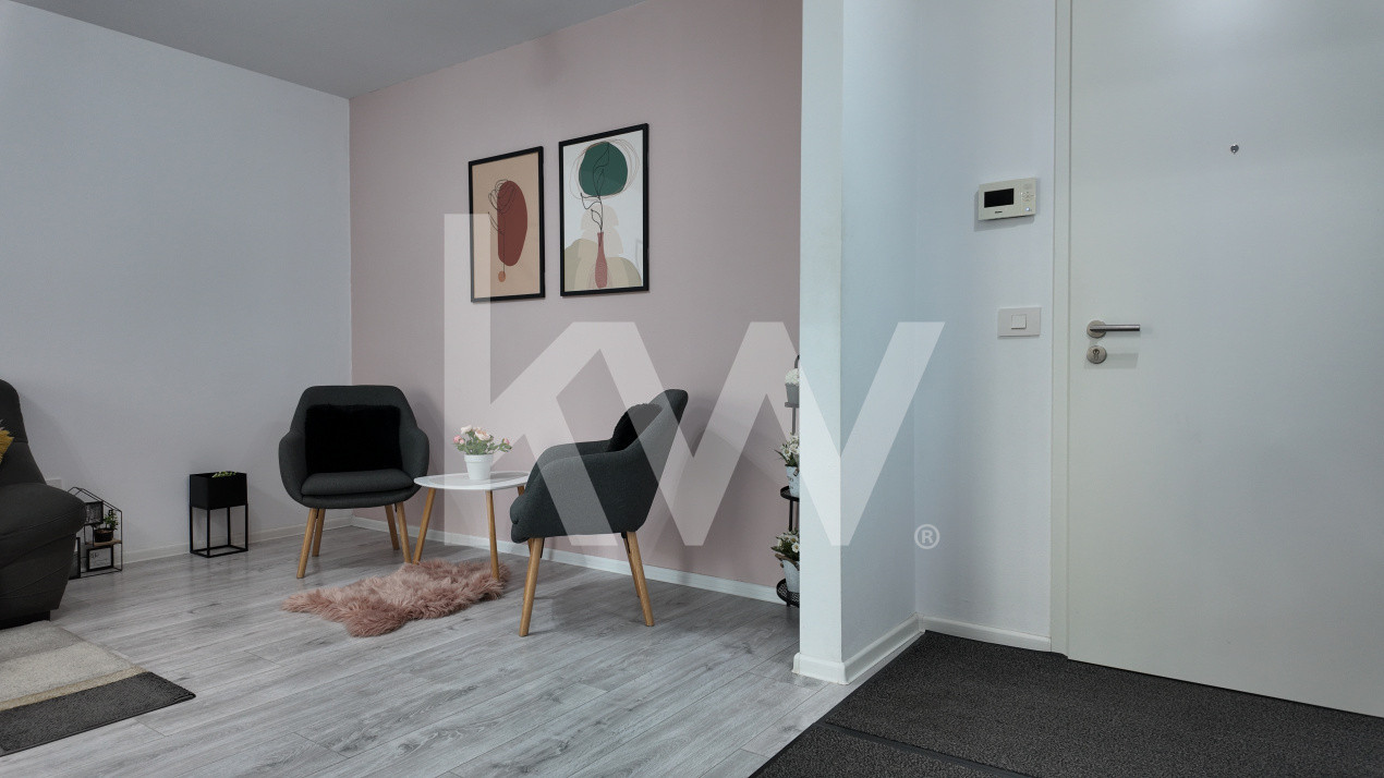  Apartament cu 2 camere, modern și complet mobilat, în zona Tractorul
