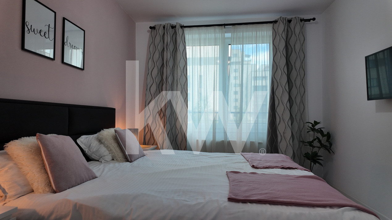  Apartament cu 2 camere, modern și complet mobilat, în zona Tractorul