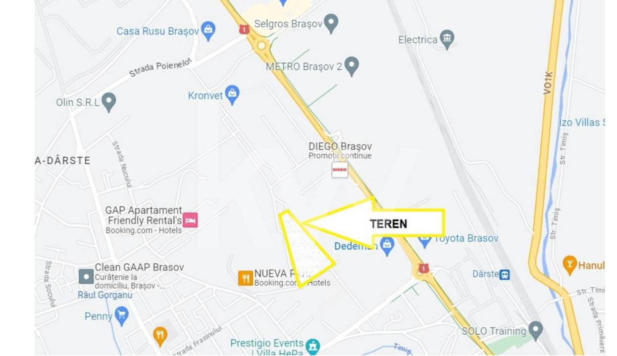 Teren Noua 13.500mp, P+10, comert+rezidential