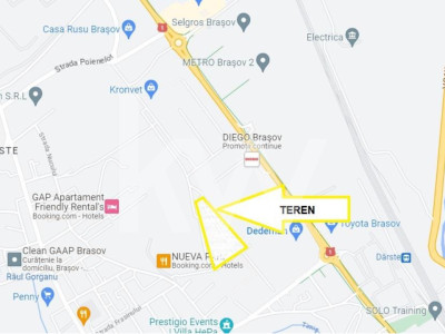 Teren Noua 13.500mp, P+10, comert+rezidential