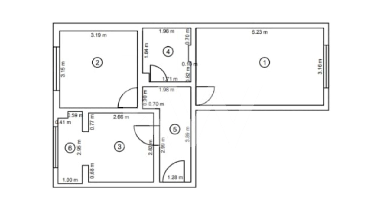 Apartament cu 2 camere - complet mobilat si utilat, gata de mutat! Comision 0%!