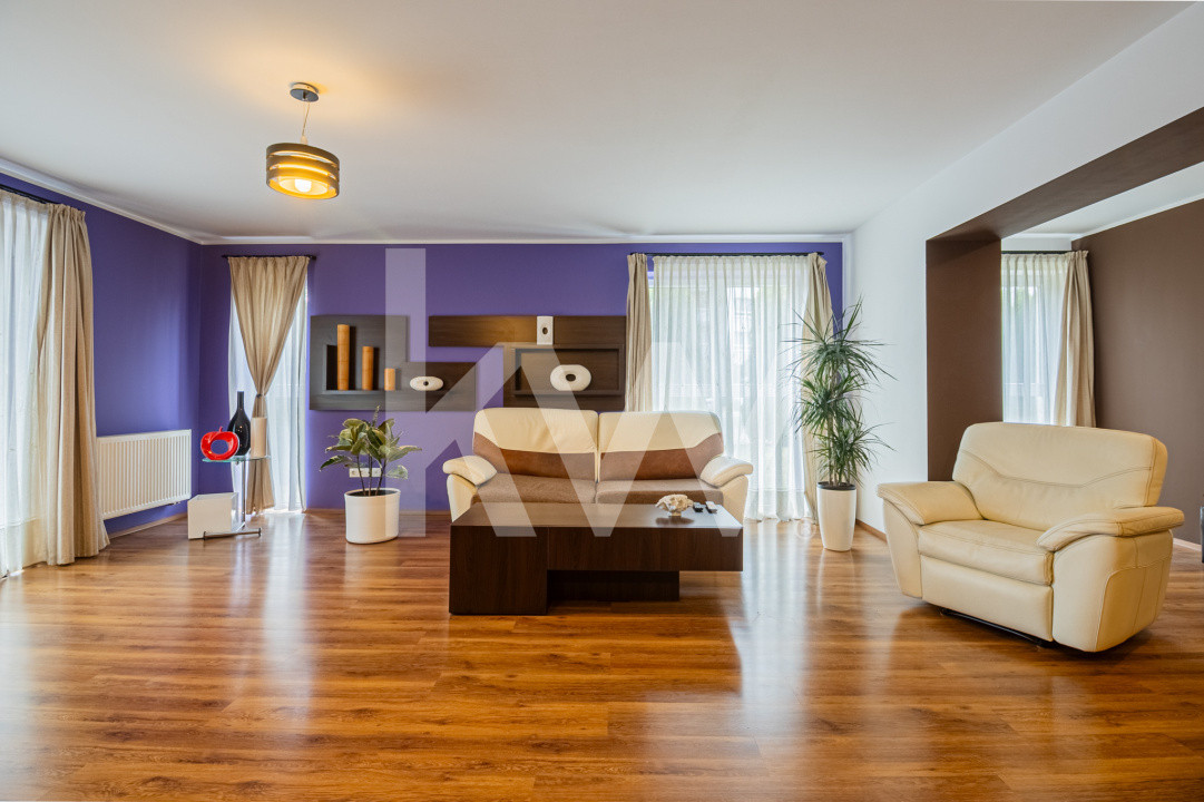 Apartament 3 camere 130 mp utili, gradina proprie – 0% comision