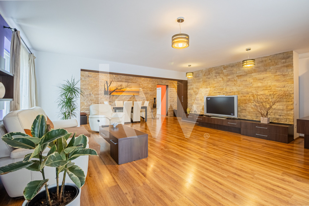 Apartament 3 camere 130 mp utili, gradina proprie – 0% comision