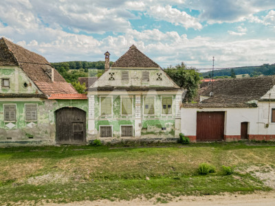 Casă de vânzare rustică 4 camere, lângă Viscri – județul Brașov | COMISION 0%!