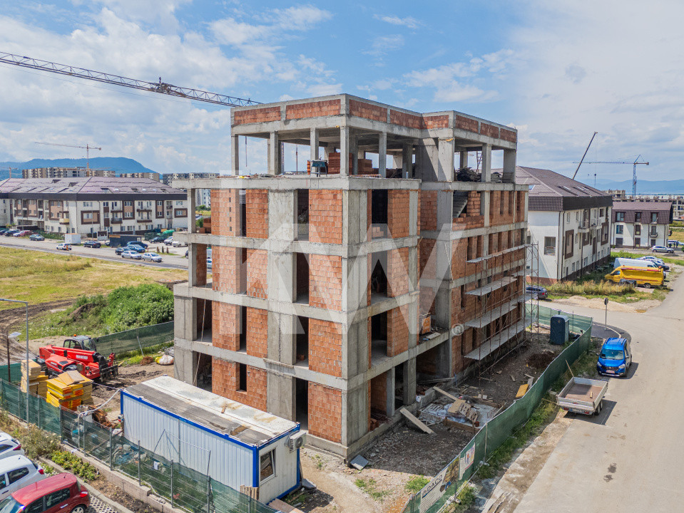 Apartament 2 camere, bloc nou Tractorul – Finalizare iunie 2026, TVA 9%