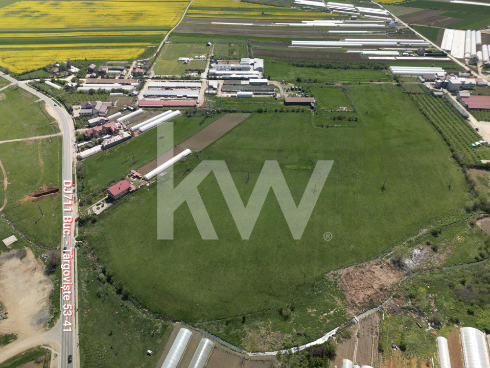 Teren intravilan de vânzare I 95.000 m² I Băleni-Români I Comision 0%