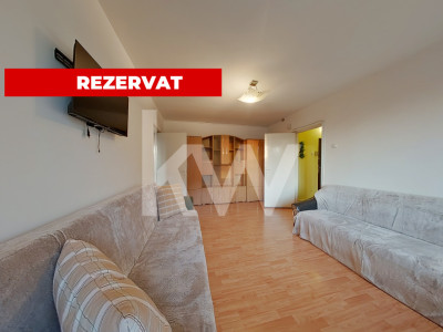 REZERVAT - Închiriere apartament 2 camere, mobilat si utilat+ balcon de 11mp 