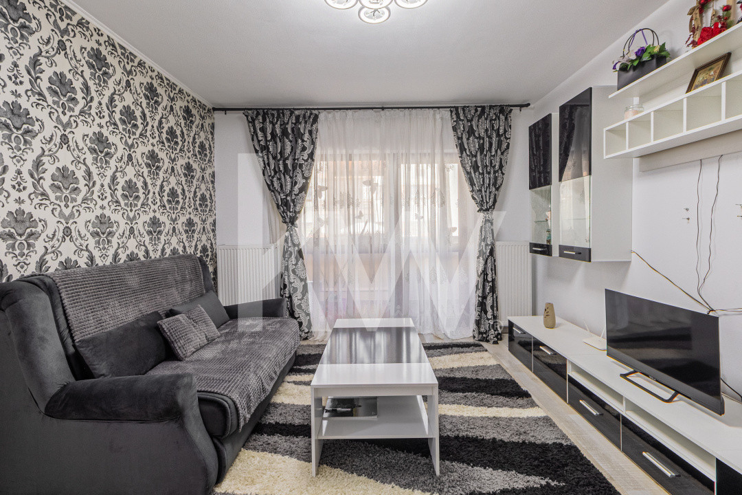 Garsoniera unica in Sanpetru, Brasov– 49 mp cu balcon transformat in spatiu util