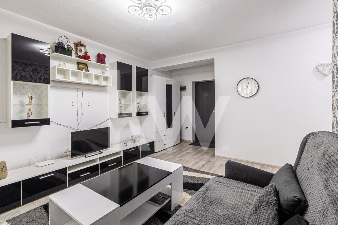 Garsoniera unica in Sanpetru, Brasov– 49 mp cu balcon transformat in spatiu util