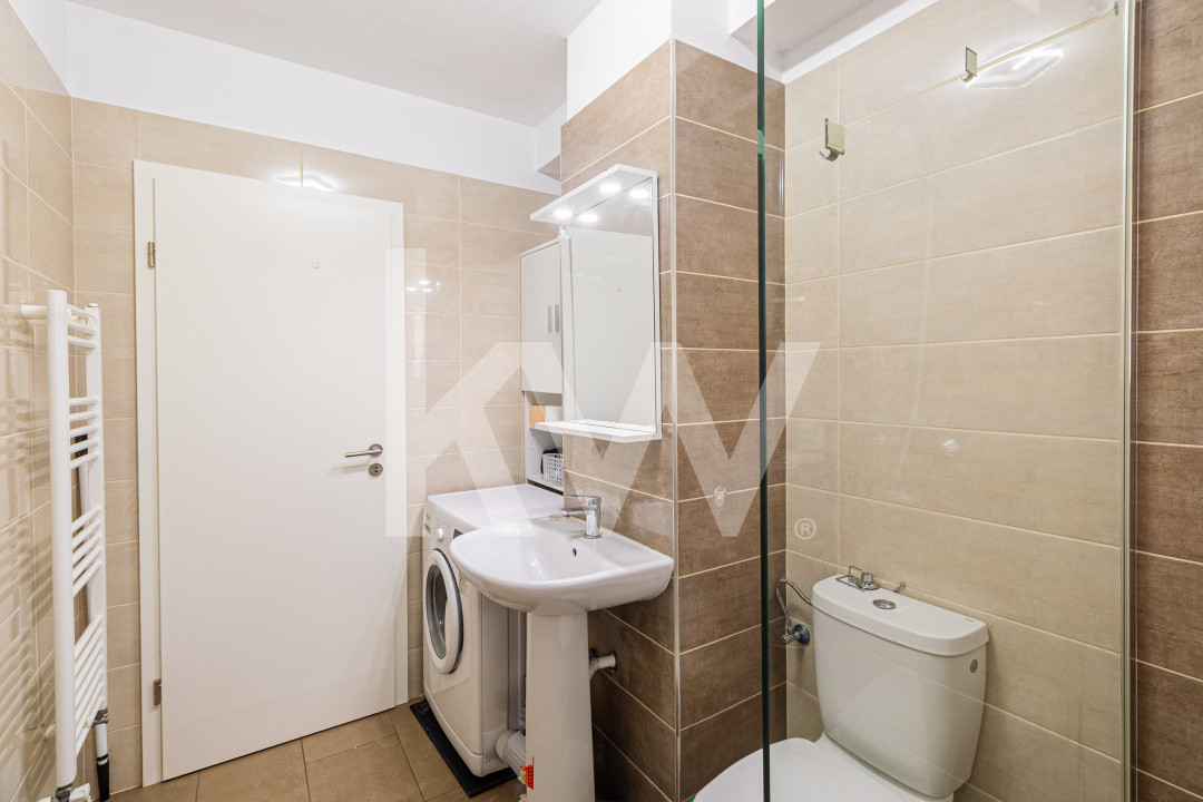 Garsoniera unica in Sanpetru, Brasov– 49 mp cu balcon transformat in spatiu util
