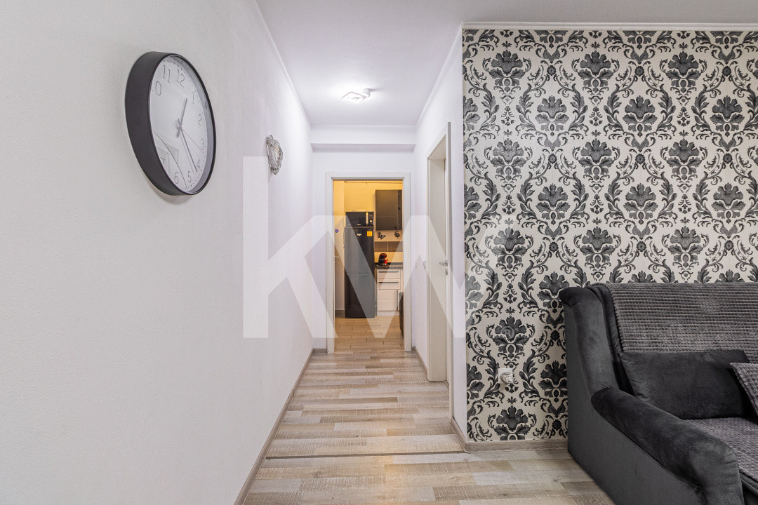 Garsoniera unica in Sanpetru, Brasov– 49 mp cu balcon transformat in spatiu util