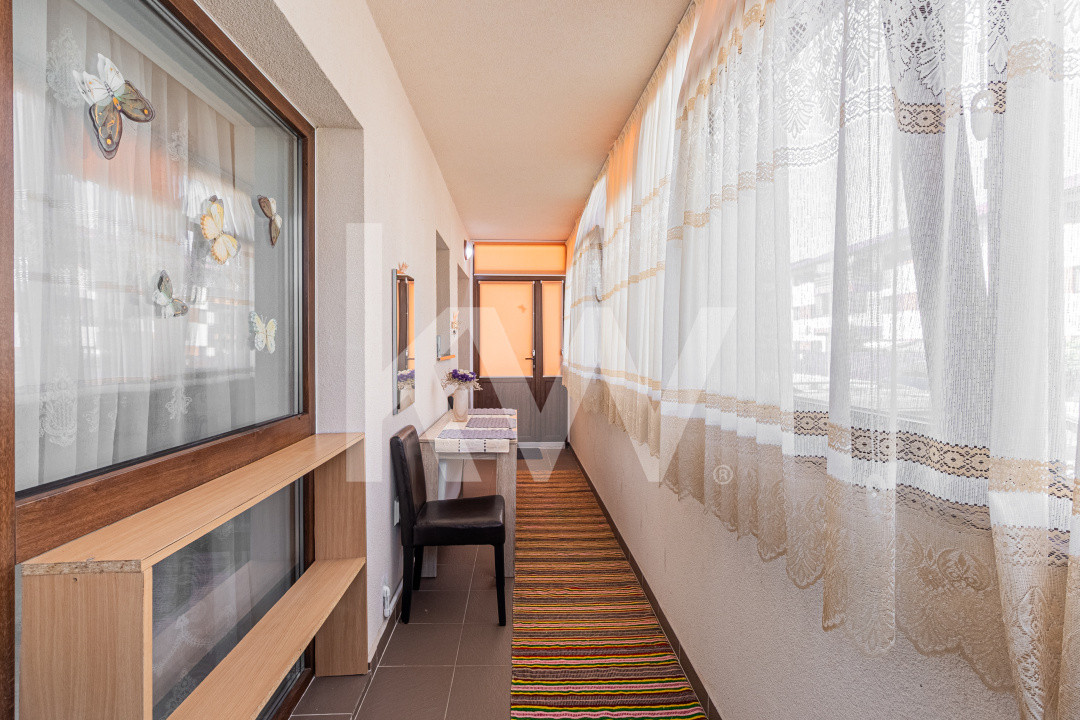 Garsoniera unica in Sanpetru, Brasov– 49 mp cu balcon transformat in spatiu util