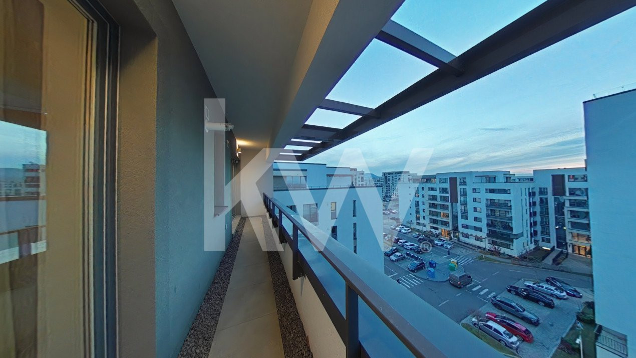 Apartament modern etaj 6, Kasper Coresi, mobilat, parcare inclusă, COMISION 0%