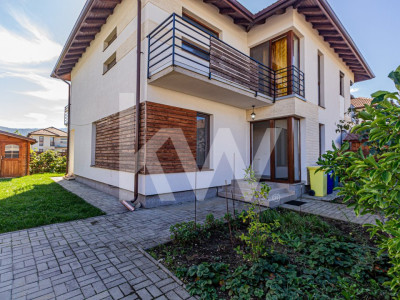 Casă tip duplex de închiriat în Ghimbav – confort, liniște și priveliște montană