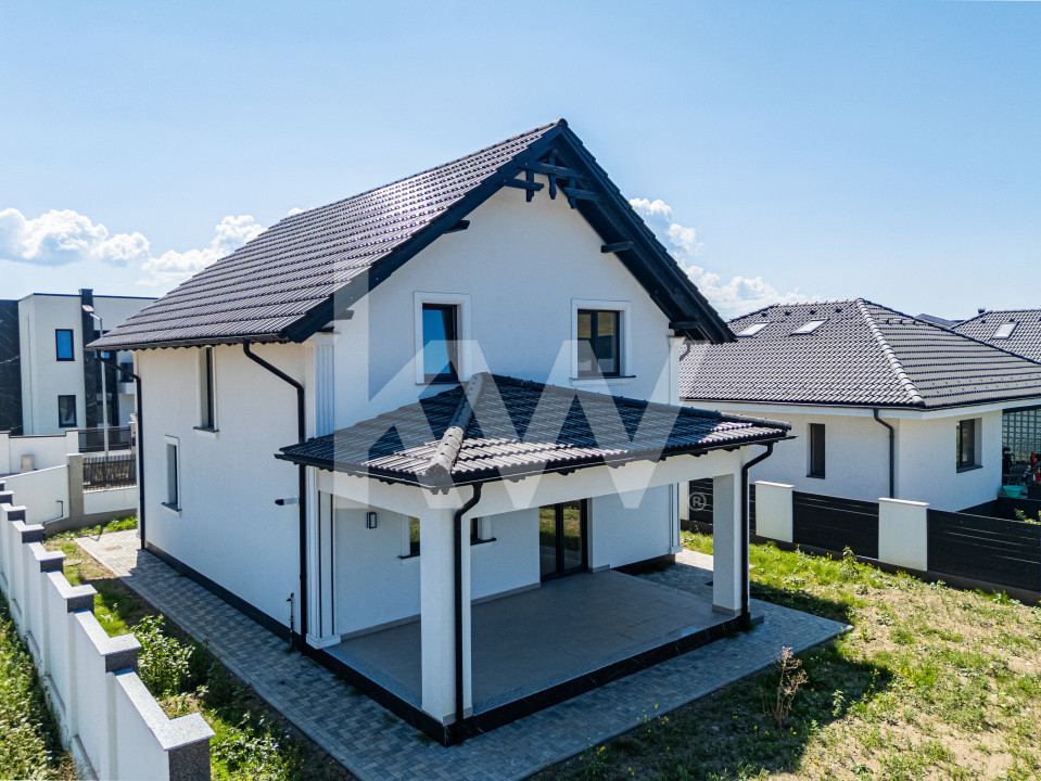 Casă modernă cu 4 camere, curte generoasă și finisaje premium – Sânpetru, Lempes