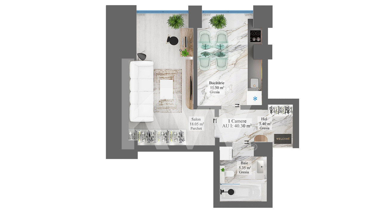 Carpathia Residence – Apartment 1 camera