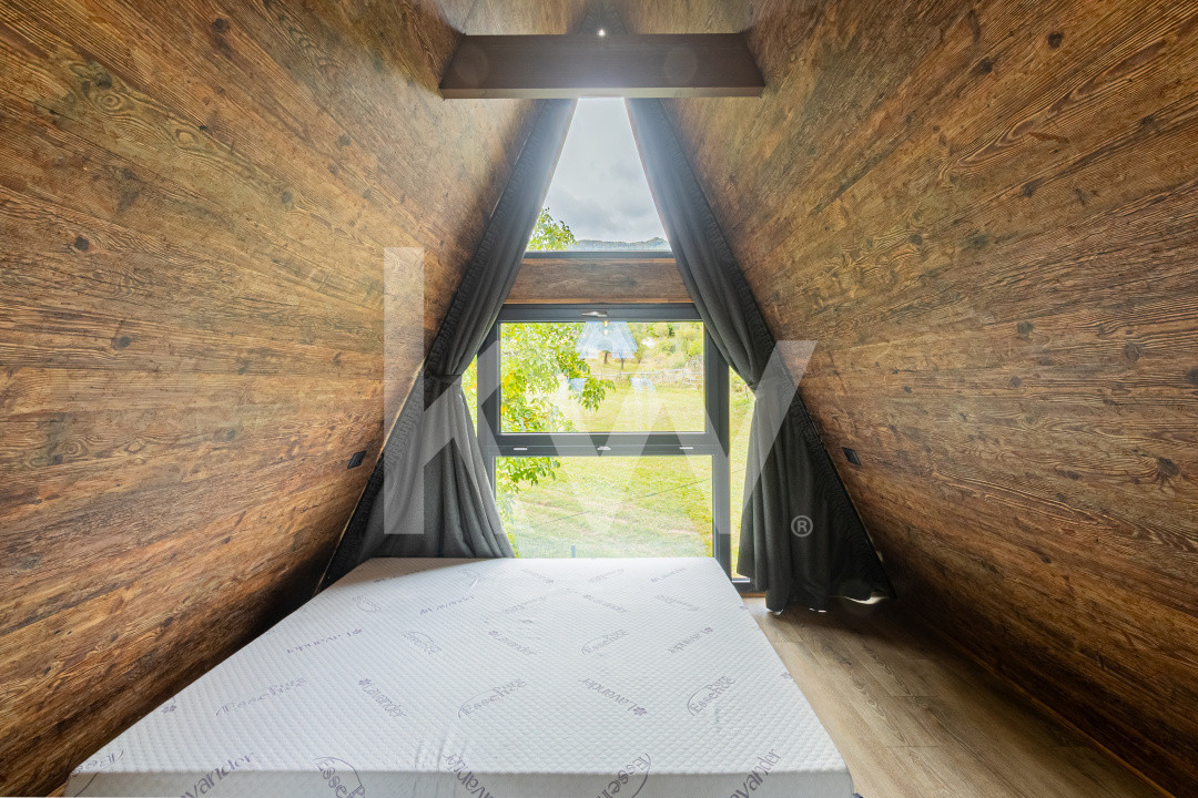 Afacere la cheie in inima naturii- Case smart A-Frame