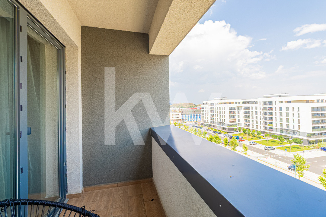 Apartament tip studio 2 cam de închiriat –Kasper Coresi, mobilat și utilat