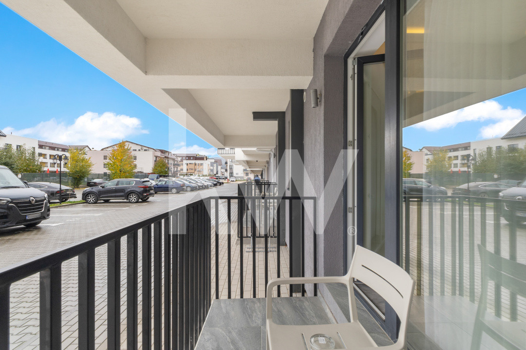 Apartament lux,66mp+2 terase,zona Tractorul, aproape de Coresi Mall,Comision 0%!