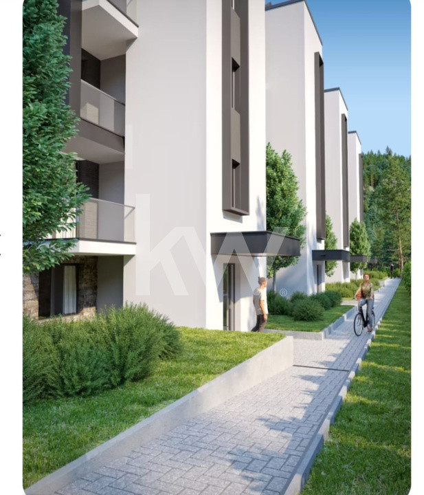 De vânzare – Apartament cu 2 camere, Bușteni 