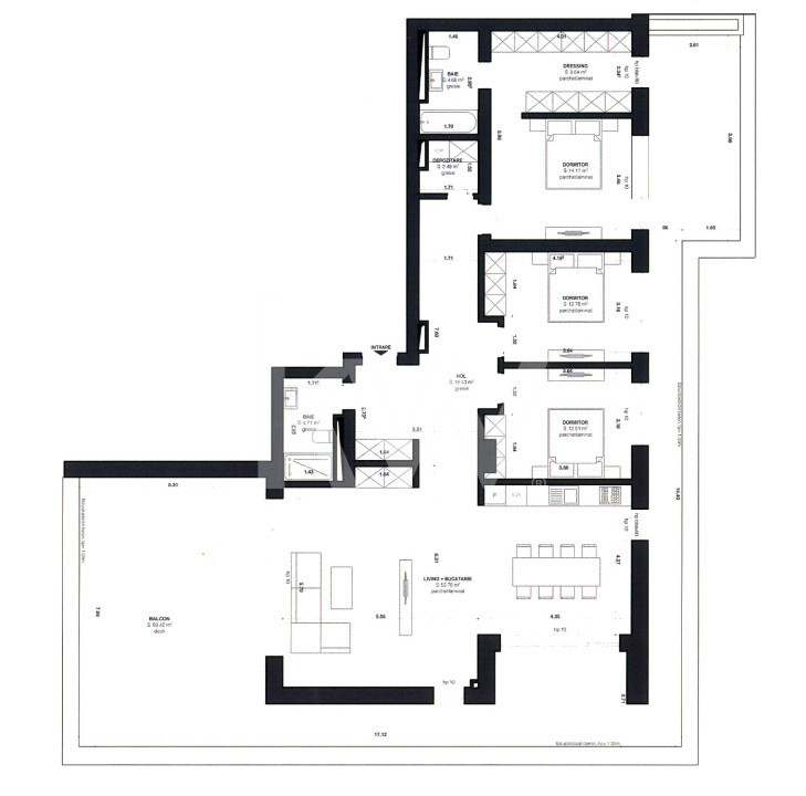 Penthouse 4 camere Kudo Apartments – Lux în Inima Brașovului