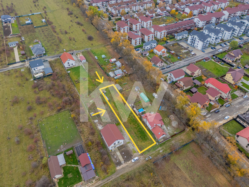 Teren intravilan Sânpetru, 1039 mp, str. Mărului – Comision 0%