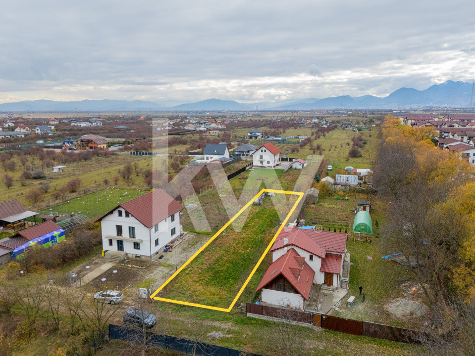 Teren intravilan Sânpetru, 1039 mp, str. Mărului – Comision 0%