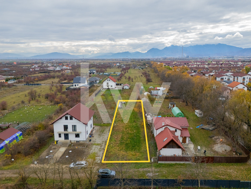 Teren intravilan Sânpetru, 1039 mp, str. Mărului – Comision 0%