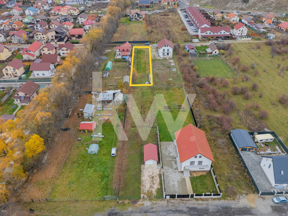 Teren intravilan Sânpetru, 1039 mp, str. Mărului – Comision 0%