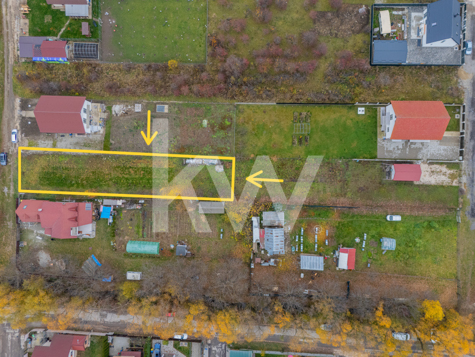 Teren intravilan Sânpetru, 1039 mp, str. Mărului – Comision 0%