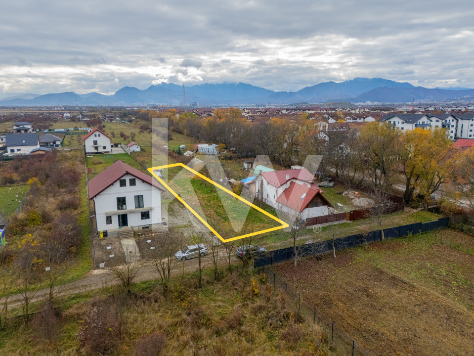 Teren intravilan Sânpetru, 1039 mp, str. Mărului – Comision 0%