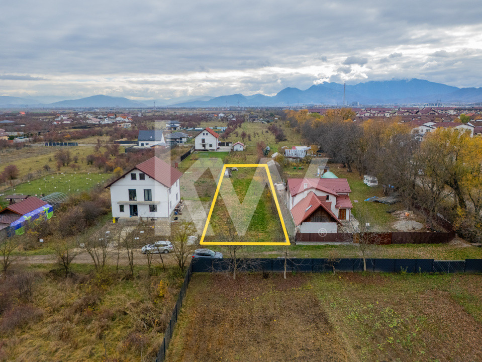 Teren intravilan Sânpetru, 1039 mp, str. Mărului – Comision 0%