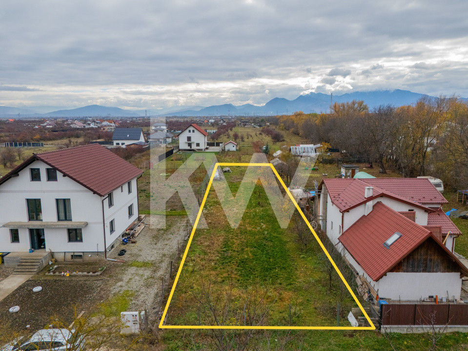 Teren intravilan Sânpetru, 1039 mp, str. Mărului – Comision 0%