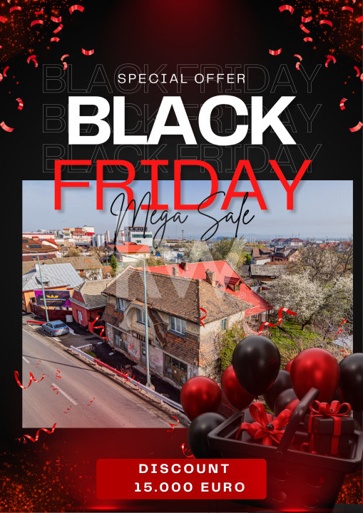 BLACK FRIDAY! Casă în oraș, 187 mp utili, teren 900 mp | COMISION 0%