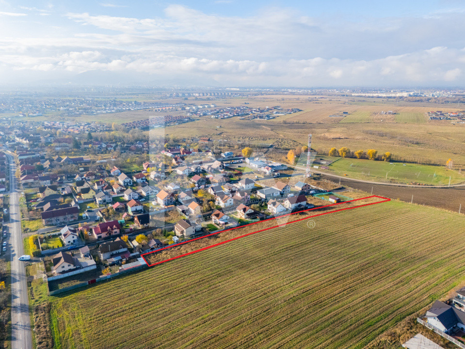 Teren 3.288 mp cu Potențial Rezidențial, Sânpetru, Brașov