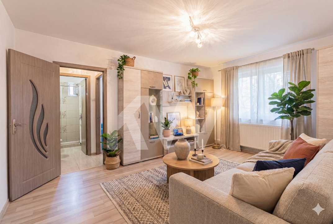 Apartament 2 camere-renovat+mobilat, Astra, Str Zorilor - Comision 0