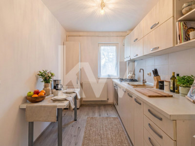 Apartament 2 camere-renovat+mobilat, Astra, Str Zorilor - Comision 0