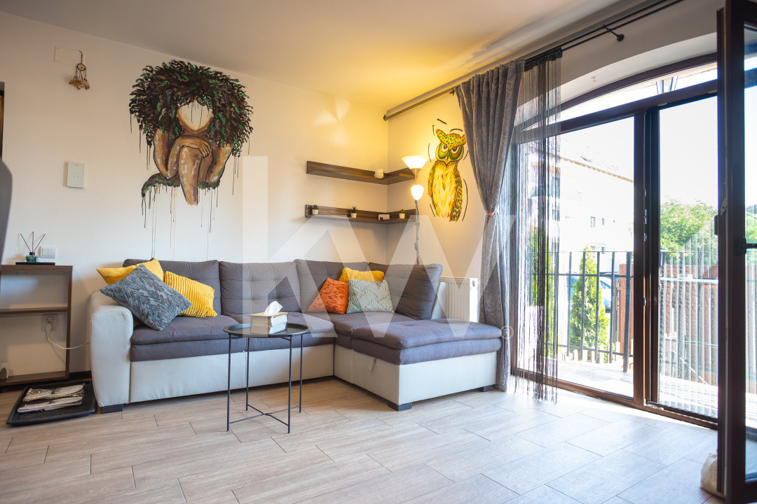 De vânzare – Studio modern, complet mobilat și utilat, zona Tractorul!