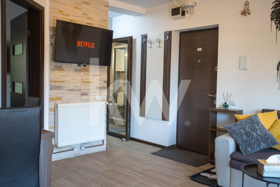 De vânzare – Studio modern, complet mobilat și utilat, zona Tractorul!