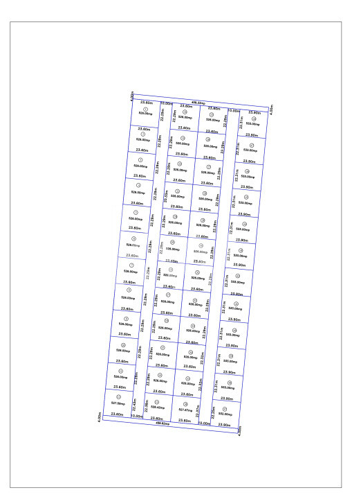 Lot de casa Stupini - str. Luncii - proiect parcele
